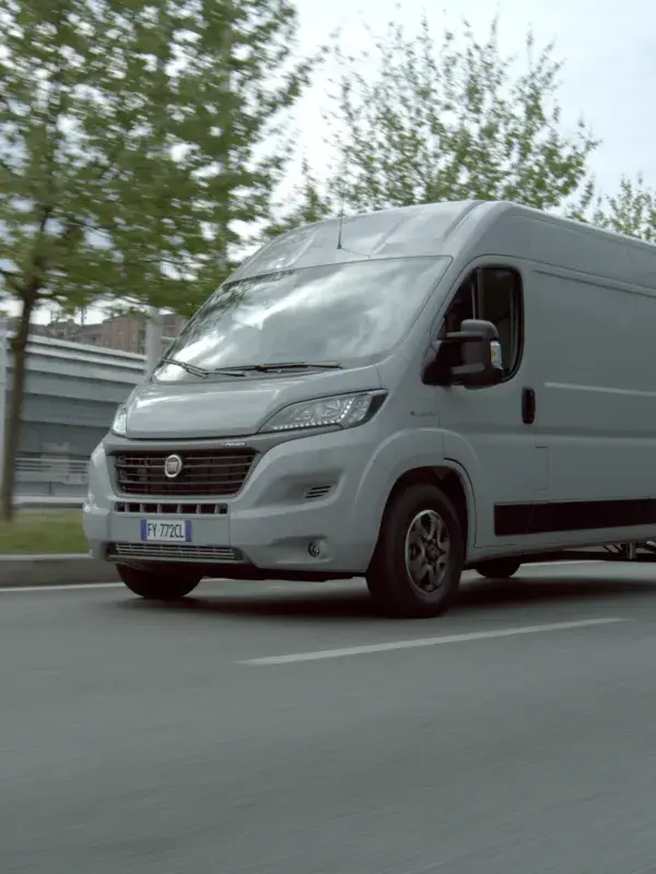 E-Ducato rijdend