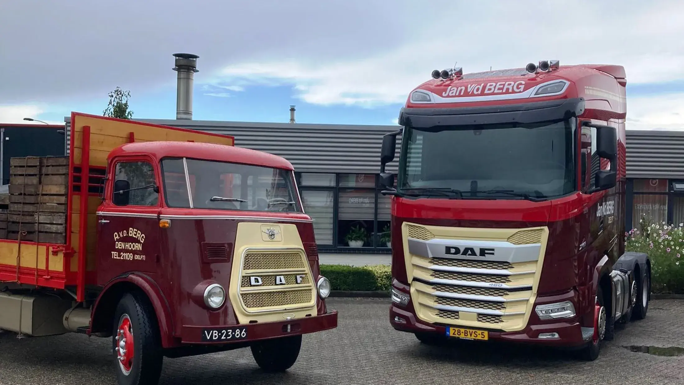 DAF XG 480 FTG NGD - Jan vd Berg Transport Delft