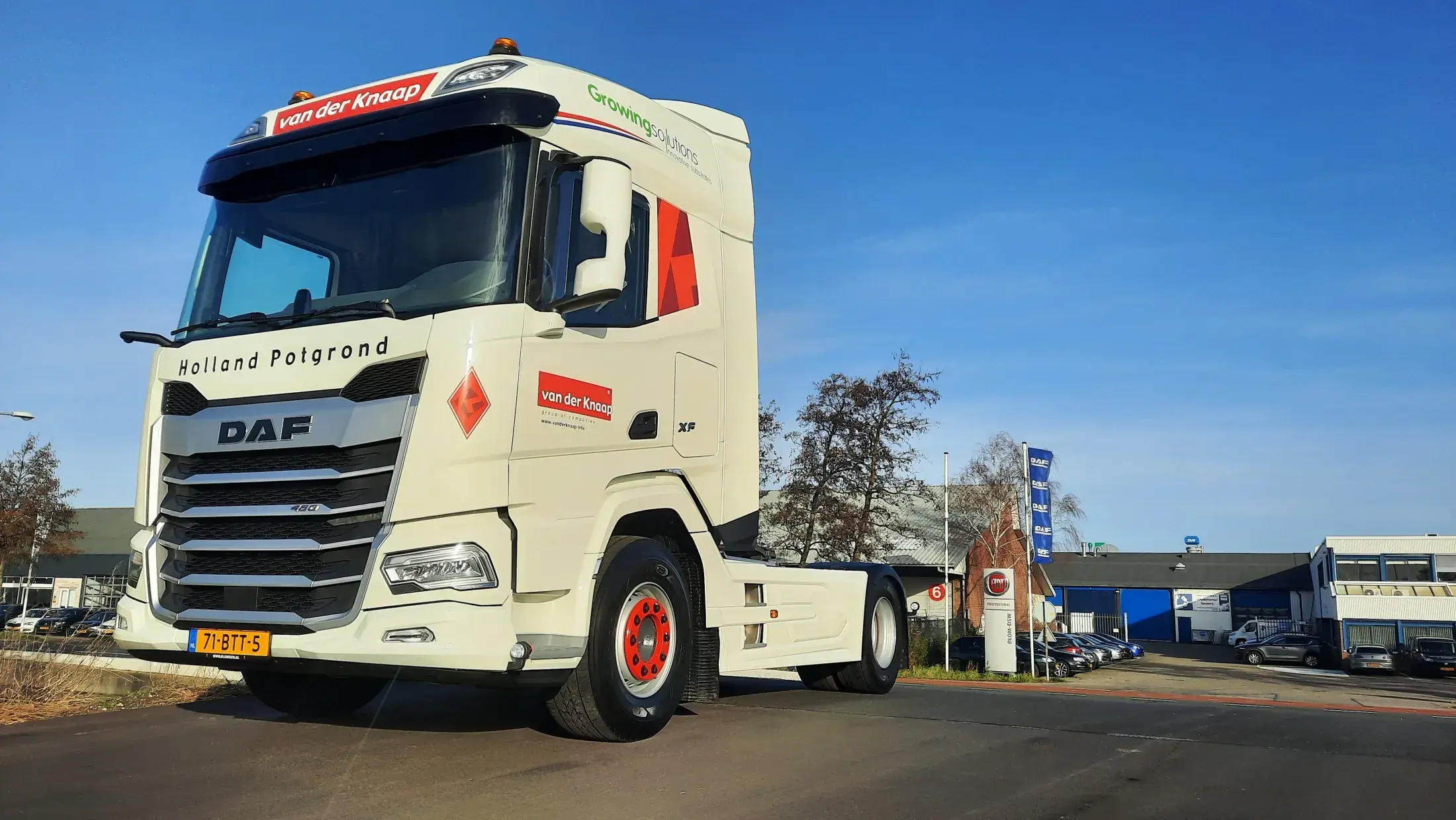 DAF XF 480 FT SHC NGD - VAN DER KNAAP - HOLLAND POTGROND