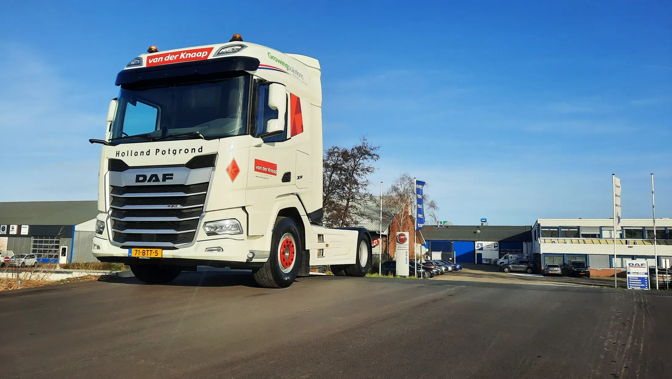 DAF XF 480 FT SHC NGD - VAN DER KNAAP - HOLLAND POTGROND