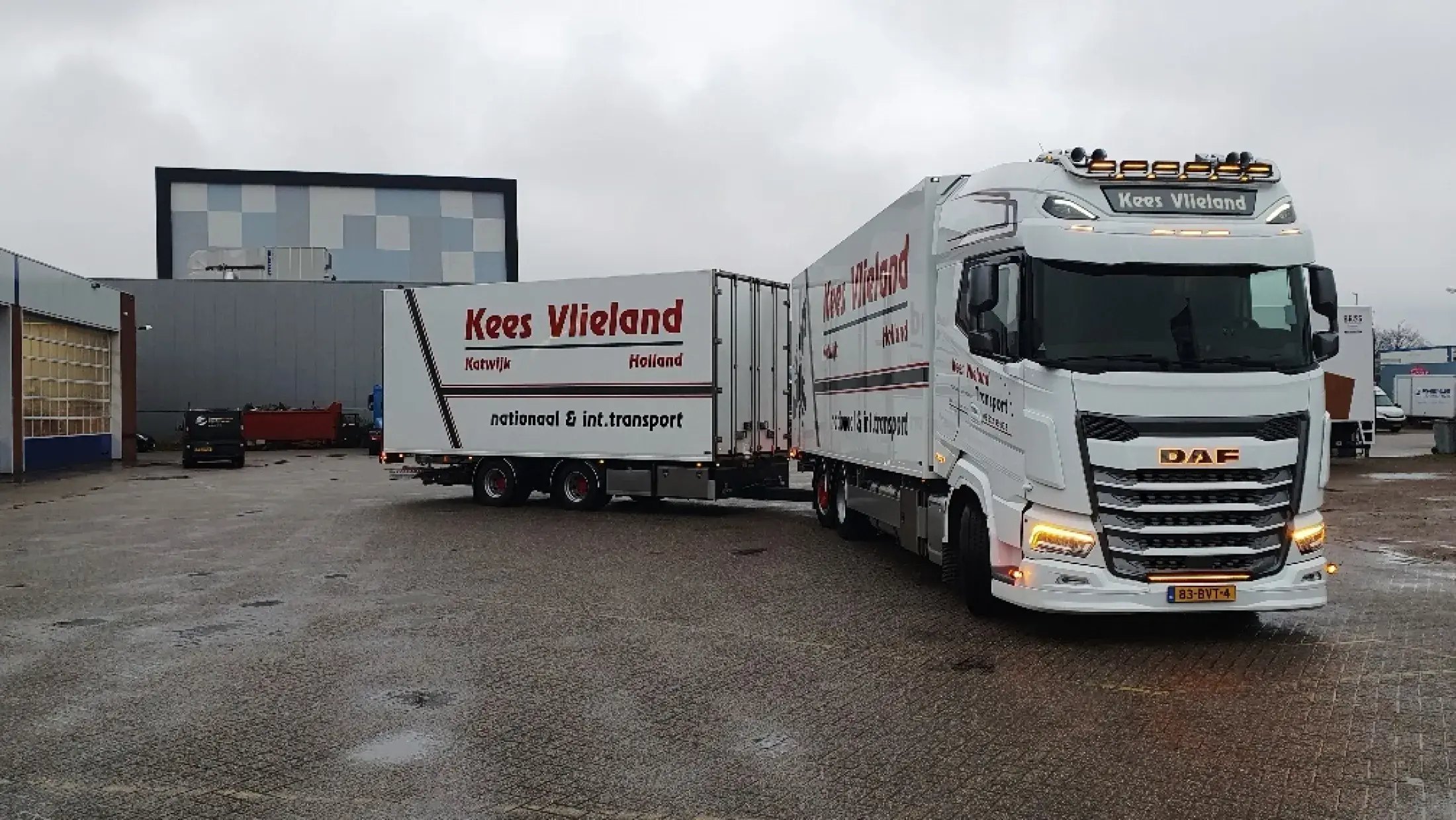 Kees Vlieland Transport Katwijk - DAF XG+ 480 FAN