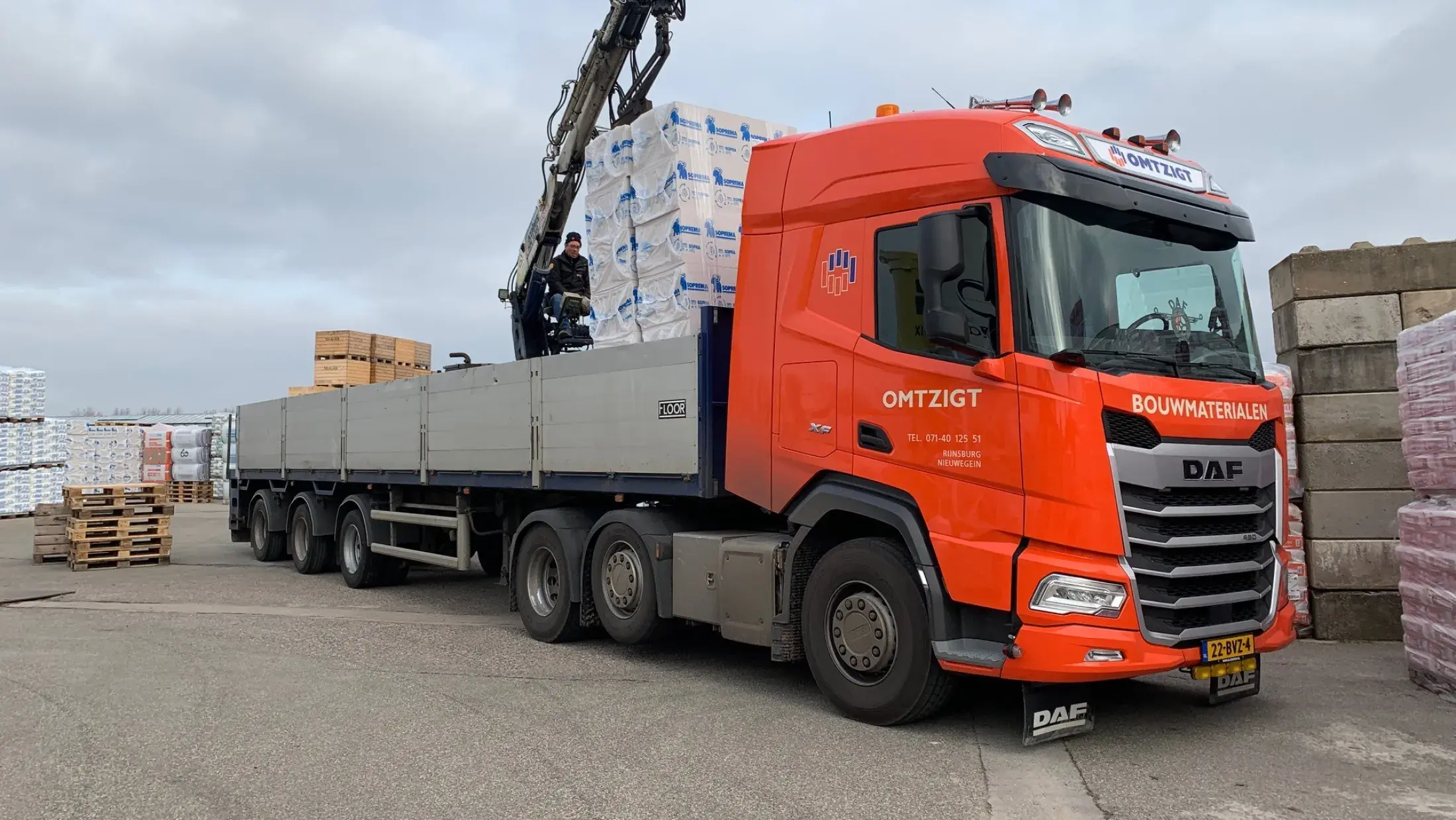 DAF XF 480 FTG - Omtzigt Bouwmaterialen