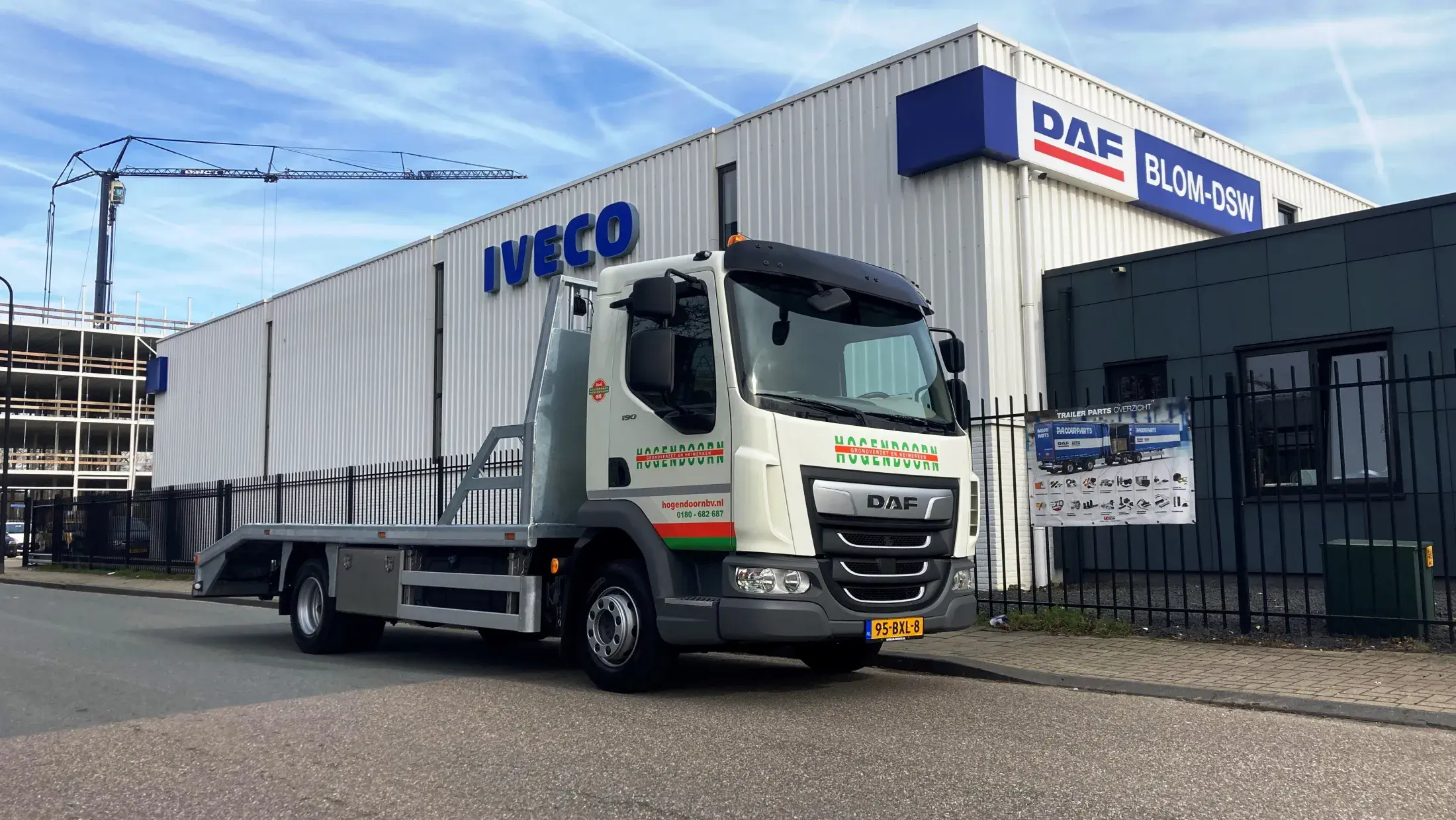 DAF LF 190 FA DC 12T - Hoogendoorn Grondwerk