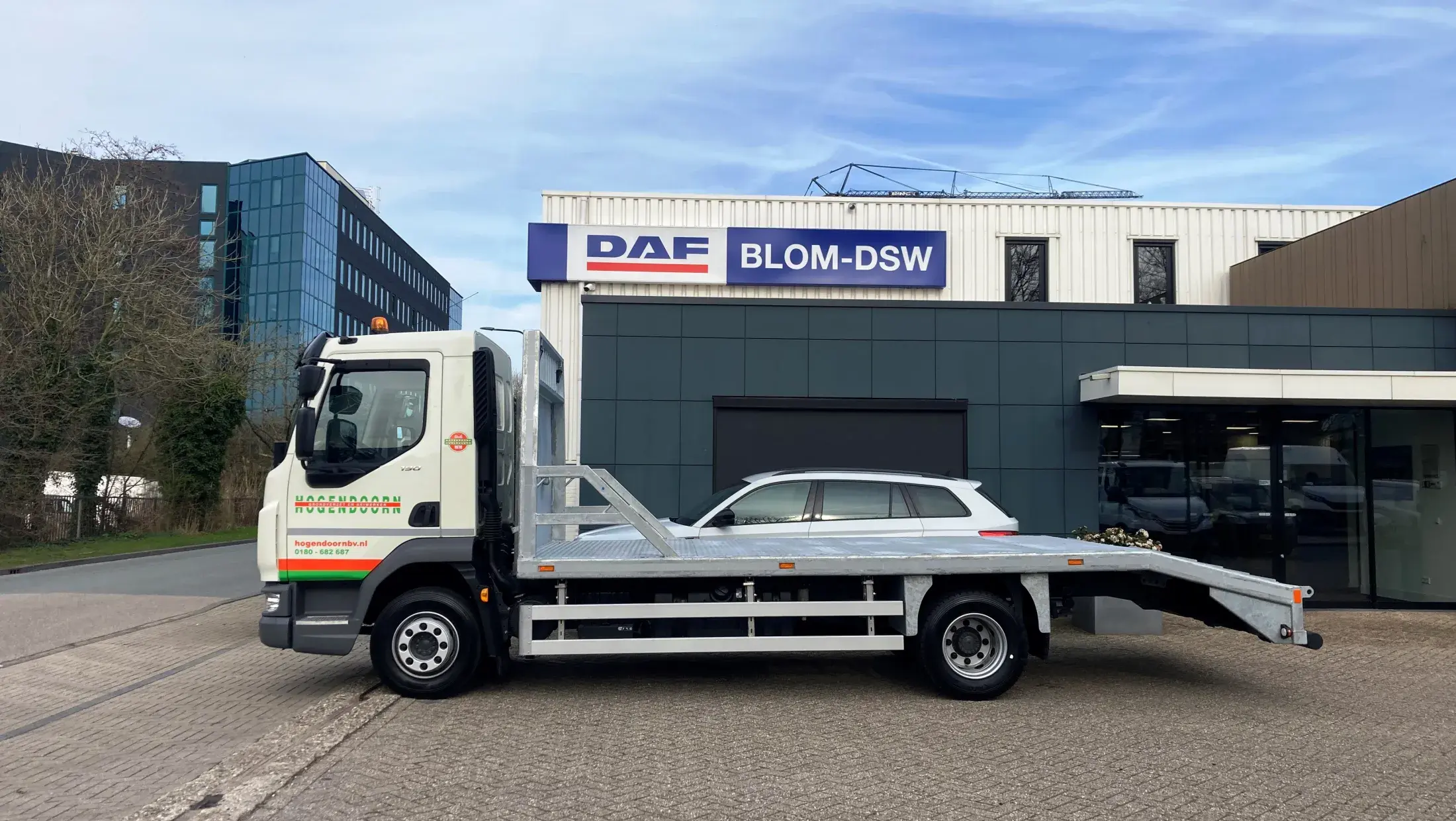 DAF LF 190 FA DC 12T - Hoogendoorn Grondwerk