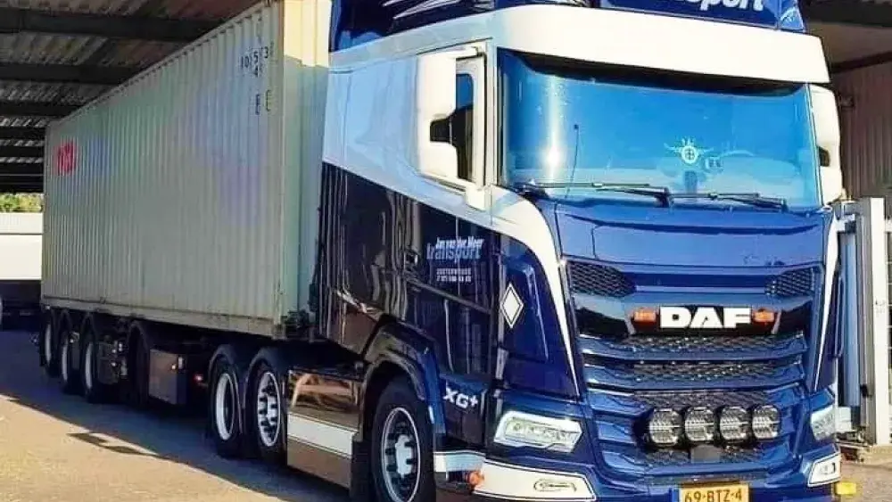 DAF XG+ 480 FTG NGD - Jan van der Meer Transport