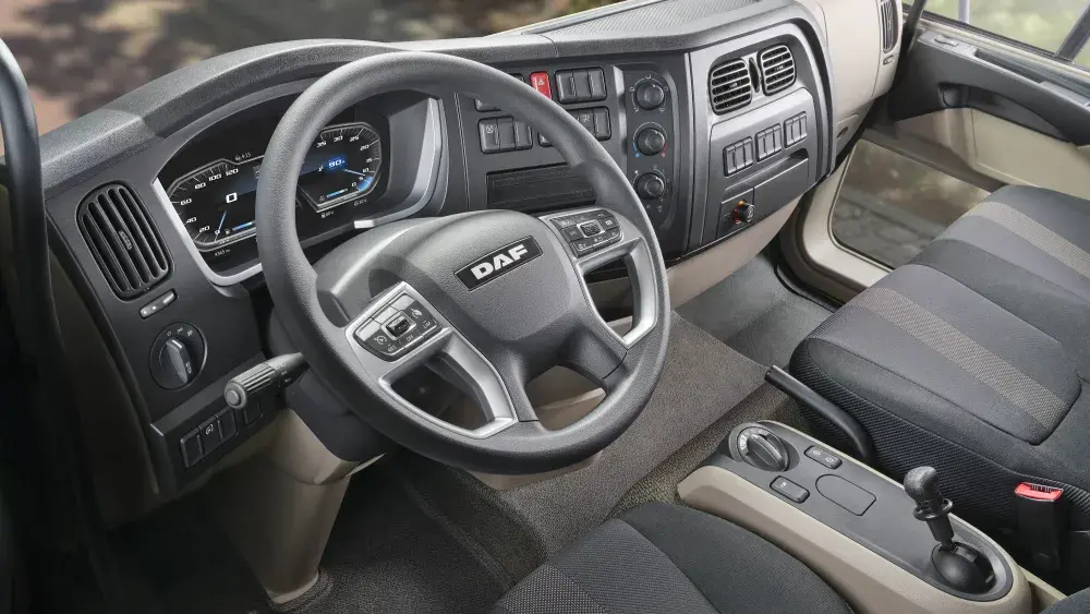 DAF XB interieur