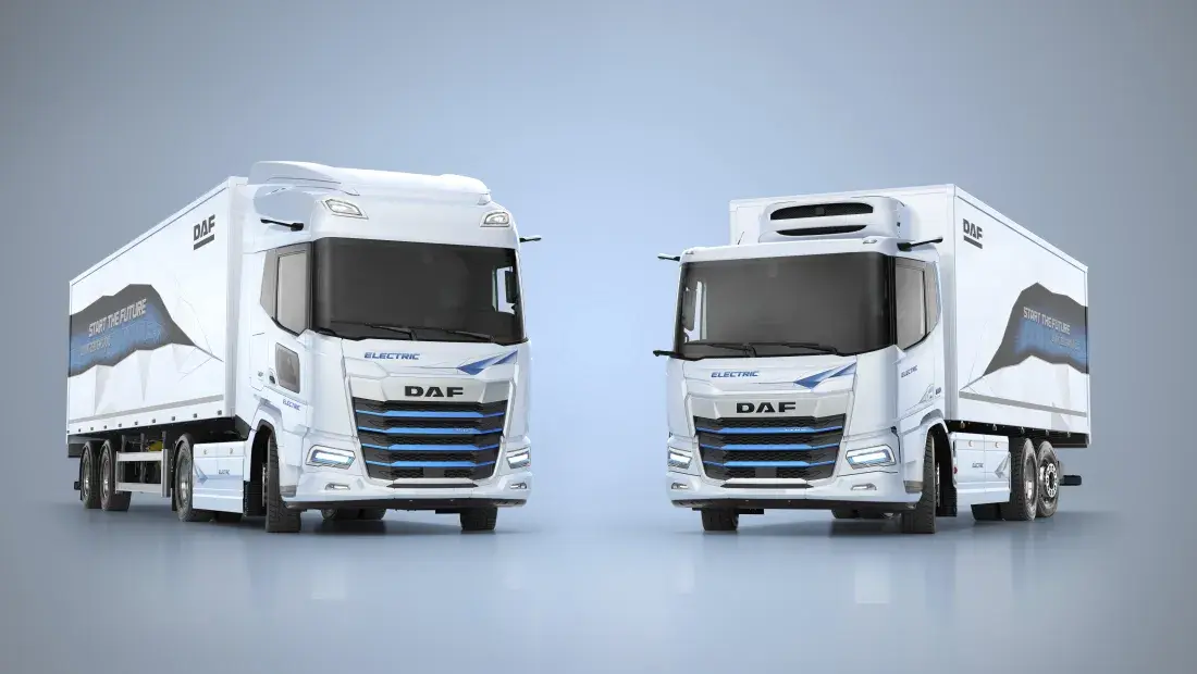 DAF XD Electric and DAF XF Electric